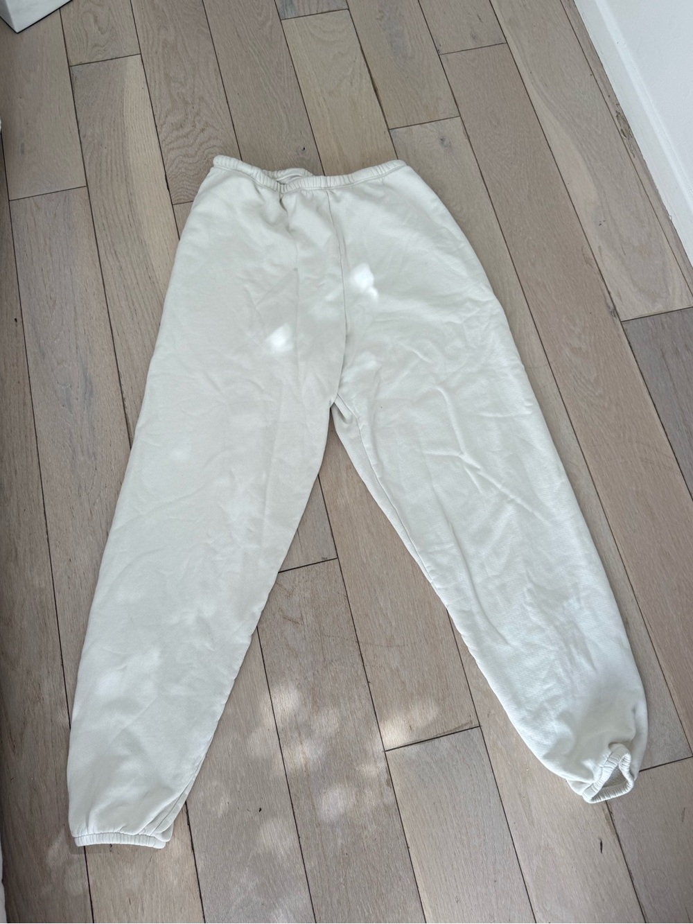 JOAH BROWN WHITE SWEAT PANTS